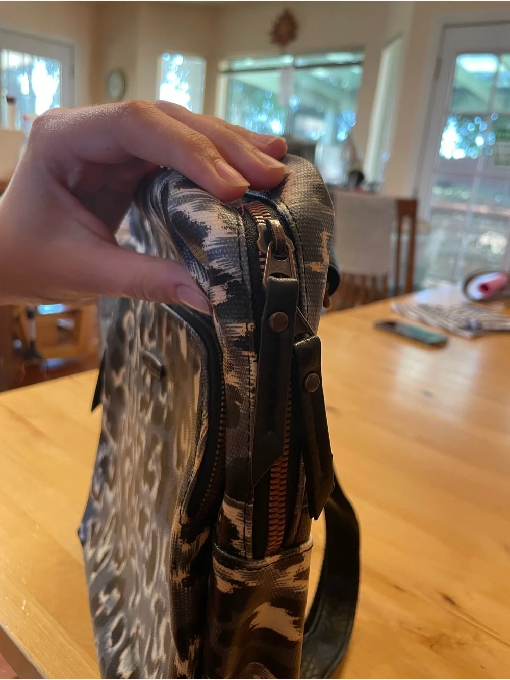 NWT Pistil Coated Canvas Mini Backpack Purse